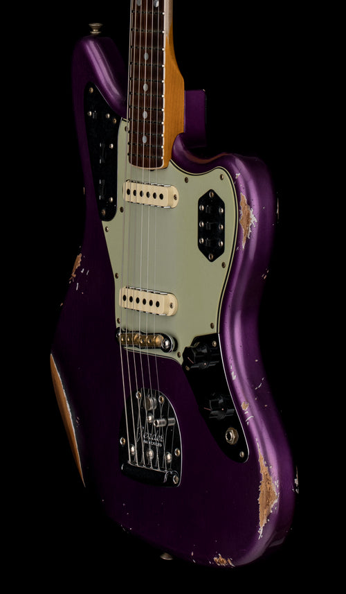 Fender Custom Shop 1965 Jaguar Heavy Relic - Faded Purple Metallic #48759