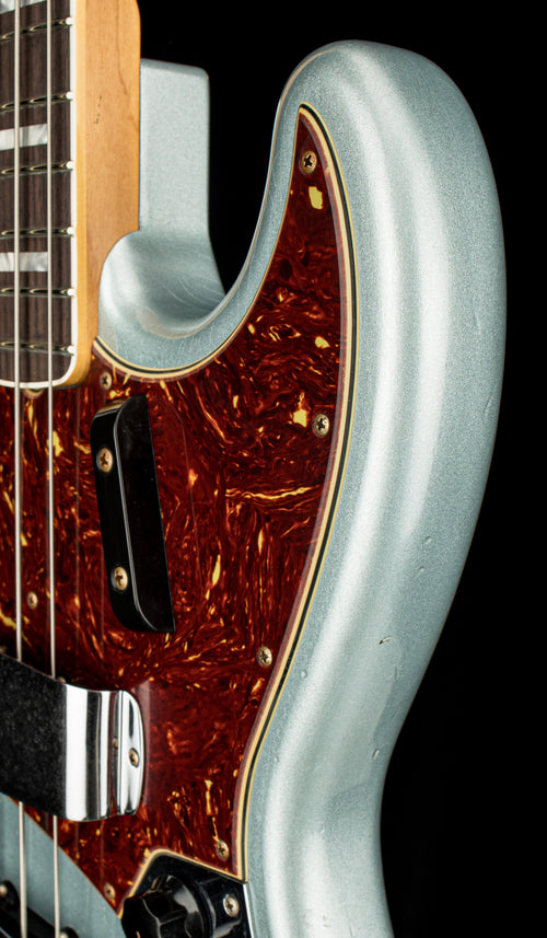 Fender Custom Shop 1966 Jazz Bass Journeyman Relic - Super Faded Firemist Silver #87488