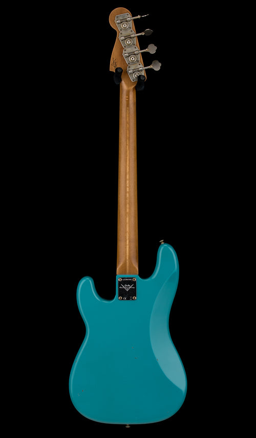 Fender Custom Shop Empire 58 Precision Bass Journeyman Relic - Aged Taos Turquoise #86502