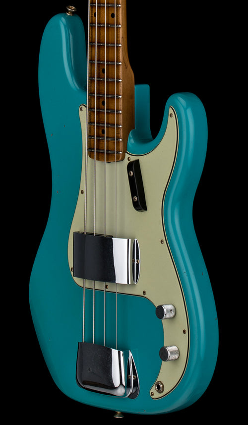 Fender Custom Shop Empire 58 Precision Bass Journeyman Relic - Aged Taos Turquoise #86502