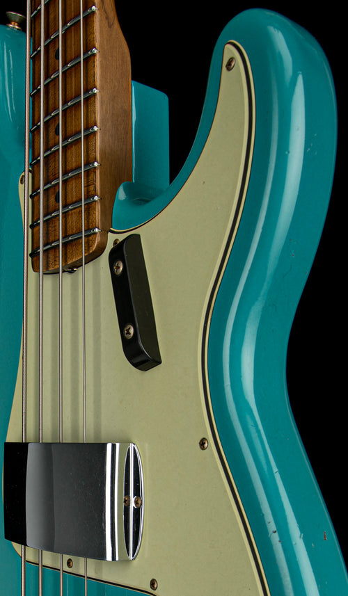 Fender Custom Shop Empire 58 Precision Bass Journeyman Relic - Aged Taos Turquoise #86502