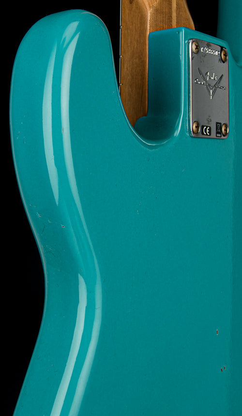 Fender Custom Shop Empire 58 Precision Bass Journeyman Relic - Aged Taos Turquoise #86502