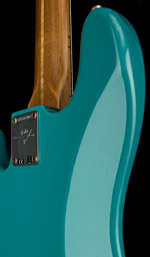 Fender Custom Shop Empire 58 Precision Bass Journeyman Relic - Aged Taos Turquoise #86502
