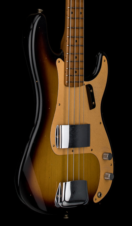 Fender Custom Shop Empire 58 Precision Bass Journeyman Relic - Aged 2-Color Sunburst #86942