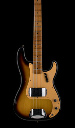 Fender Custom Shop Empire 58 Precision Bass Journeyman Relic - Aged 2-Color Sunburst #86942