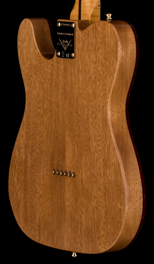 Fender Custom Shop Custom Deluxe Flame Maple Telecaster NOS - Purple Transparent #89913