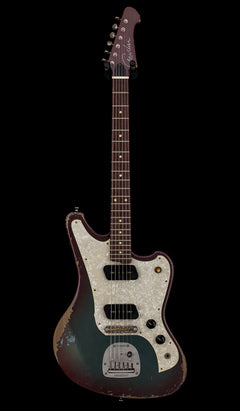 Gavilan Guitars Miramonte Heavy Relic - Competition Burgundy #M-002