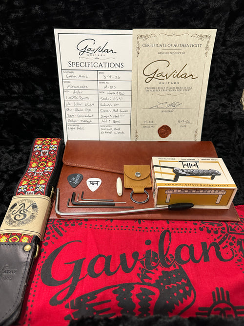 Gavilan Guitars Miramonte Light Relic - Graffiti Burst #M-010