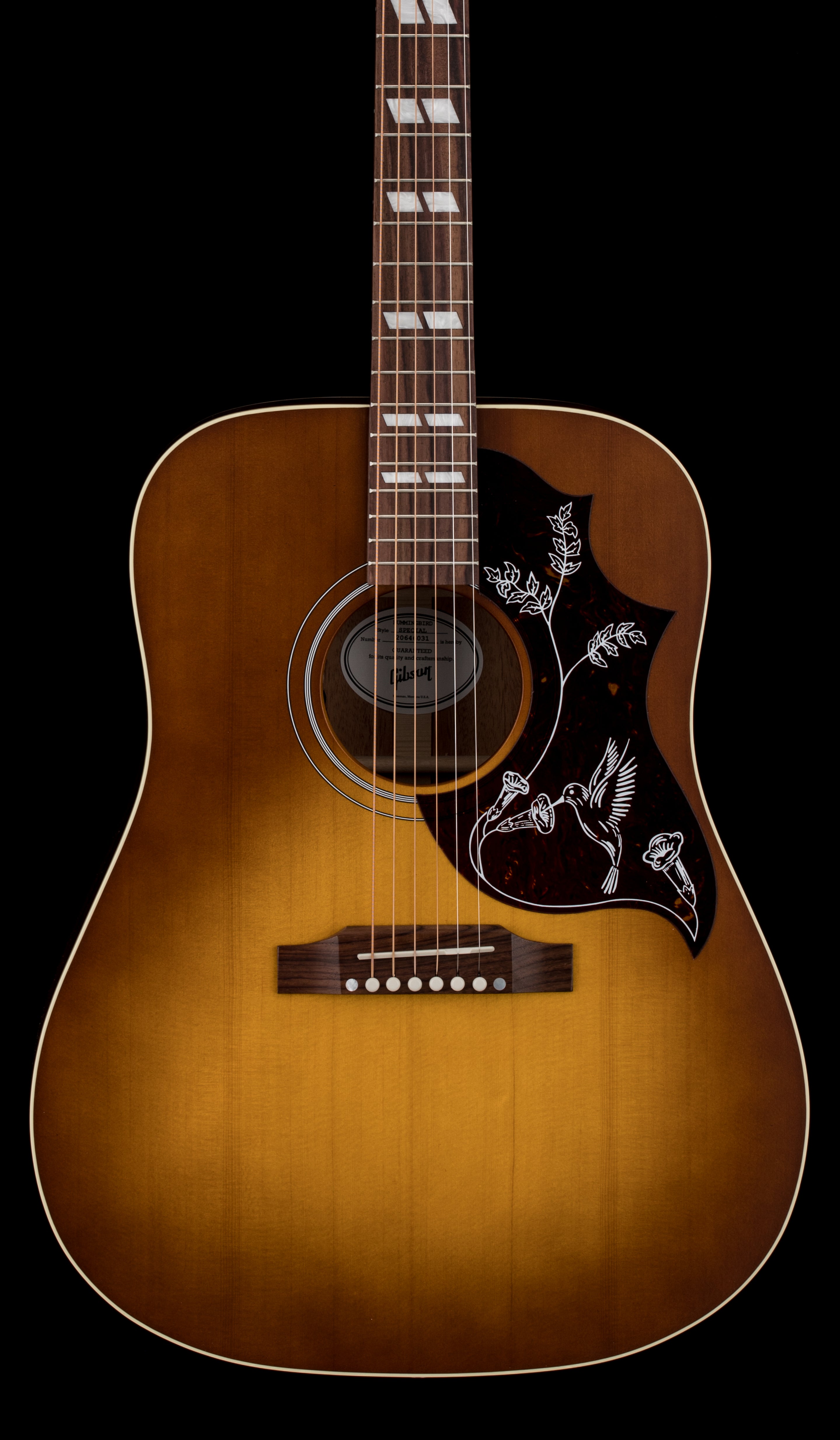 Gibson Hummingbird Special - Satin Honey Burst #46031 – Empire Music