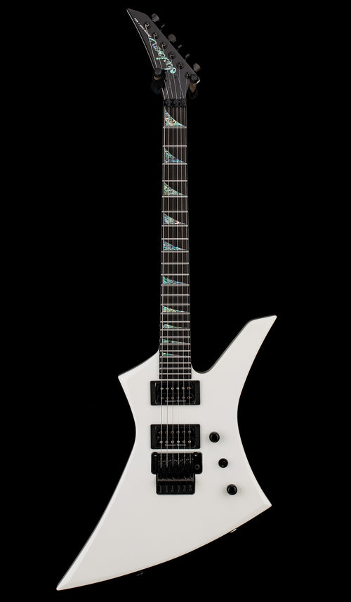 Jackson Custom Shop Korina KE HH FR - Snow White Pearl #11715 (Empire Music Spec)
