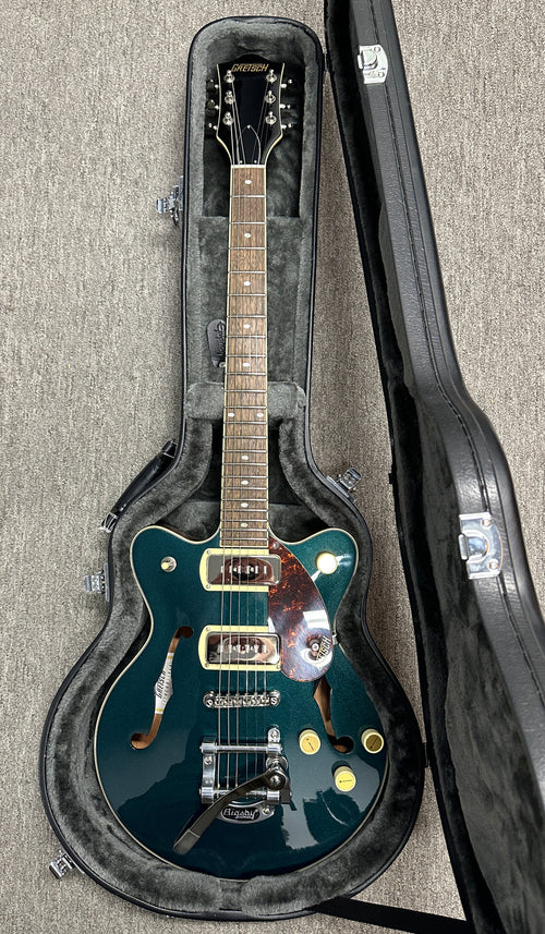 Used Gretsch G2655T-P90 Streamliner Jr. (2022) - Midnight Sapphire #13546 with Hard Case