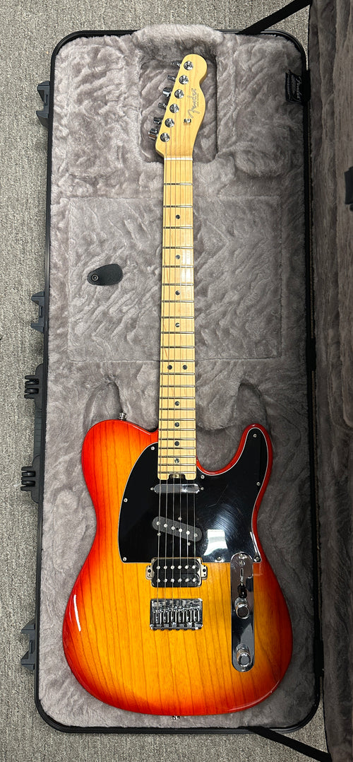 Used Fender Limited Edition Parallel Universe American Elite Nashville Telecaster HSS (2018) - Antique Cherry Burst #20928 with Original Hard Case
