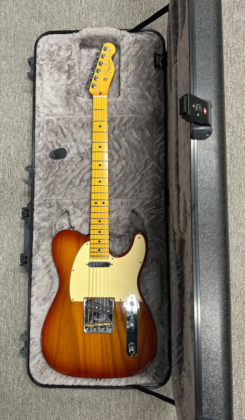 Used American Professional II Telecaster (2023) - Sienna Sunburst #09491 with Original Hard Case