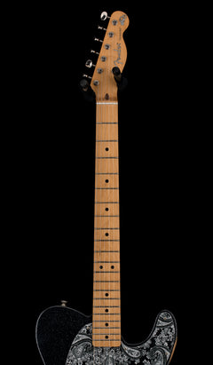 Used Fender Brad Paisley Esquire (2020) - Black Sparkle #63128 with Gig Bag