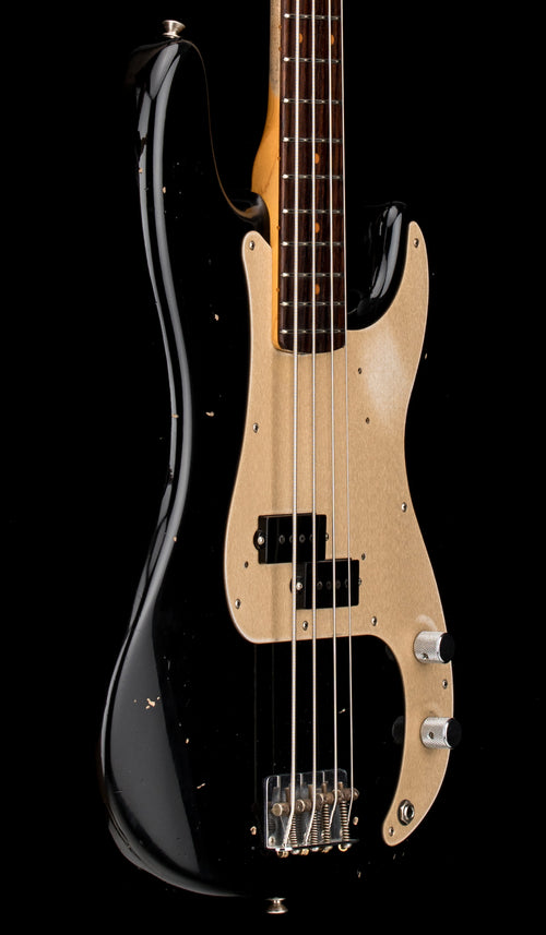 Used Fender Custom Shop LTD 1959 Precision Bass Journeyman Relic (2018) - Aged Black #37285 with Original Hard Case