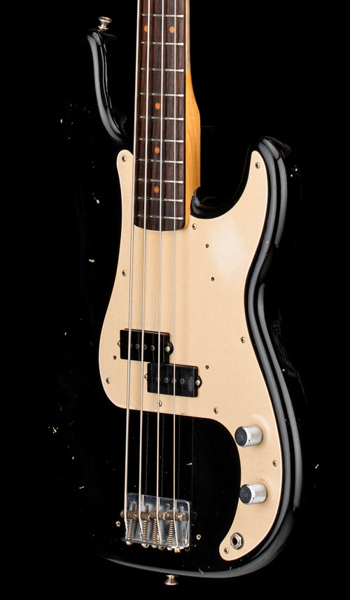 Used Fender Custom Shop LTD 1959 Precision Bass Journeyman Relic (2018) - Aged Black #37285 with Original Hard Case