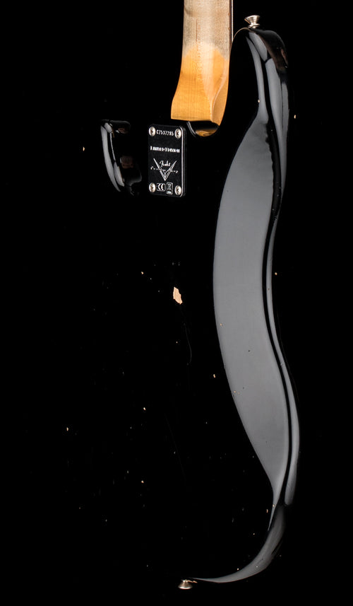 Used Fender Custom Shop LTD 1959 Precision Bass Journeyman Relic (2018) - Aged Black #37285 with Original Hard Case