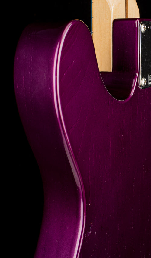 Used Fender Custom Shop Wildwood 1955 Thinline Tele (2021) - Candy Apple Purple #13383 with Original Hard Case