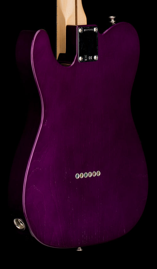 Used Fender Custom Shop Wildwood 1955 Thinline Tele (2021) - Candy Apple Purple #13383 with Original Hard Case