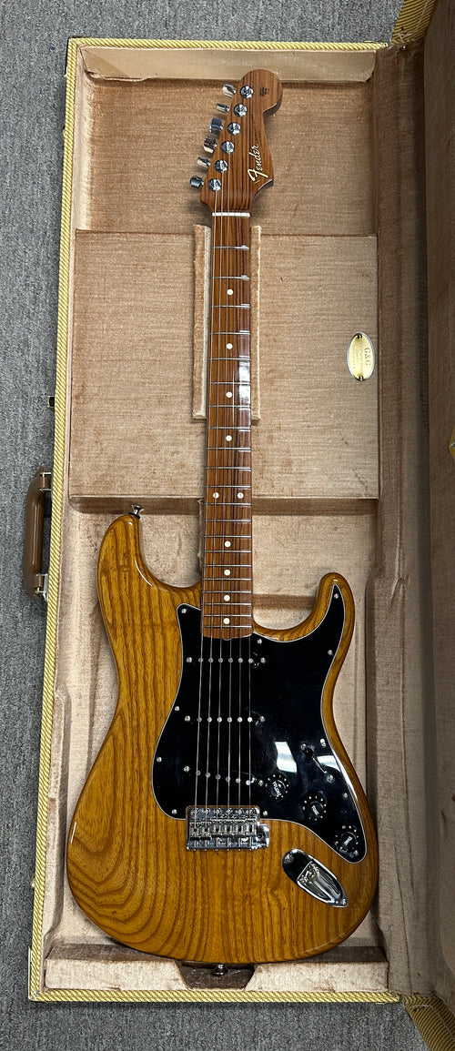 Used Fender Custom Shop Postmodern Stratocaster NOS (2024) - Aged Natural #74407 with Original Hard Case