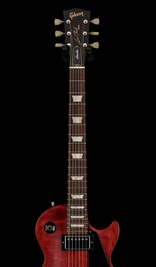Used Gibson Les Paul Studio (2011) - Worn Cherry #10631 with Hard Case