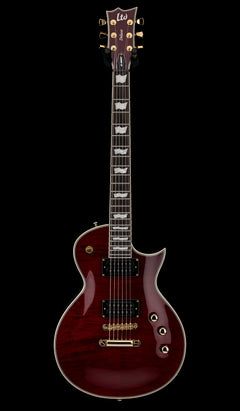 Used LTD EC-1000T CTM (2021) - See Thru Black Cherry #11585 with Gig Bag