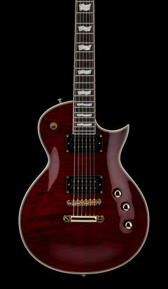 Used LTD EC-1000T CTM (2021) - See Thru Black Cherry #11585 with Gig Bag