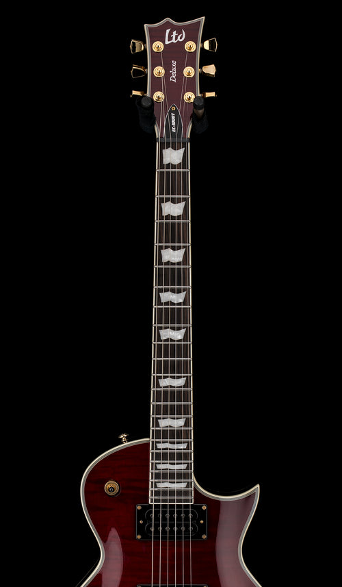 Used LTD EC-1000T CTM (2021) - See Thru Black Cherry #11585 with Gig Bag