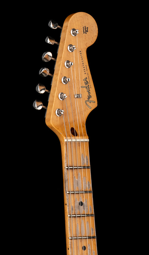 Fender Custom Shop 50s Strat Relic/Closet Classic Hardware - Super Faded Aged Olympic White #80049