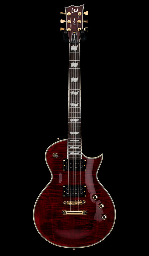 LTD EC-1000T CTM - See Thru Black Cherry #50598 (Factory Demonstration Model)