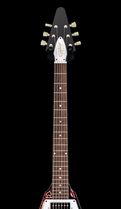 Epiphone Jimi Hendrix Signature "Love Drops" Flying V - Ebony #31003