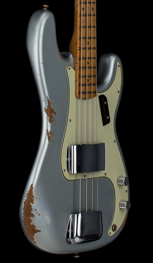Fender Custom Shop Empire 58 Precision Bass Heavy Relic - Faded Aged Ice Blue Metallic #86336