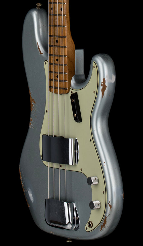 Fender Custom Shop Empire 58 Precision Bass Heavy Relic - Faded Aged Ice Blue Metallic #86336