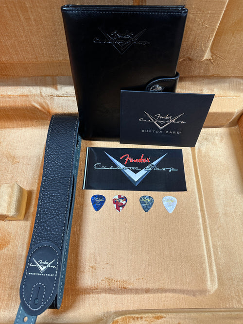 Fender Custom Shop Empire 58 Precision Bass Heavy Relic - Faded Aged Ice Blue Metallic #86336