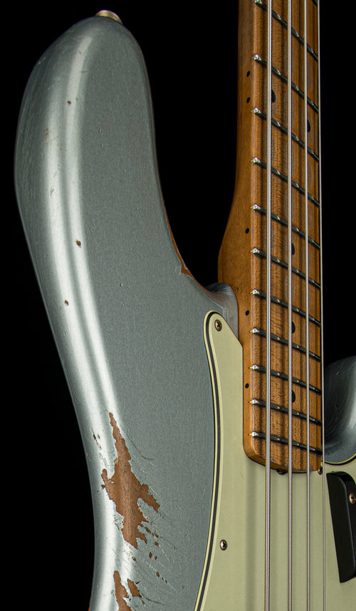 Fender Custom Shop Empire 58 Precision Bass Heavy Relic - Faded Aged Ice Blue Metallic #86336