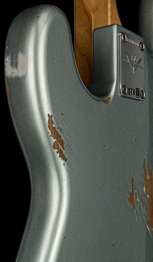 Fender Custom Shop Empire 58 Precision Bass Heavy Relic - Faded Aged Ice Blue Metallic #86336
