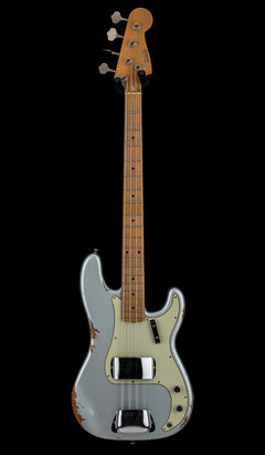 Fender Custom Shop Empire 58 Precision Bass Heavy Relic - Faded Aged Ice Blue Metallic #86336