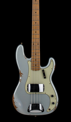 Fender Custom Shop Empire 58 Precision Bass Heavy Relic - Faded Aged Ice Blue Metallic #86336