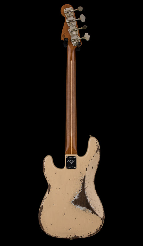 Fender Custom Shop Empire 58 Precision Bass Heavy Relic - Faded Aged Desert Sand #52229