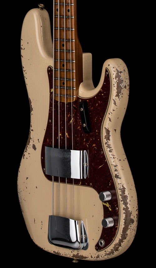 Fender Custom Shop Empire 58 Precision Bass Heavy Relic - Faded Aged Desert Sand #52229