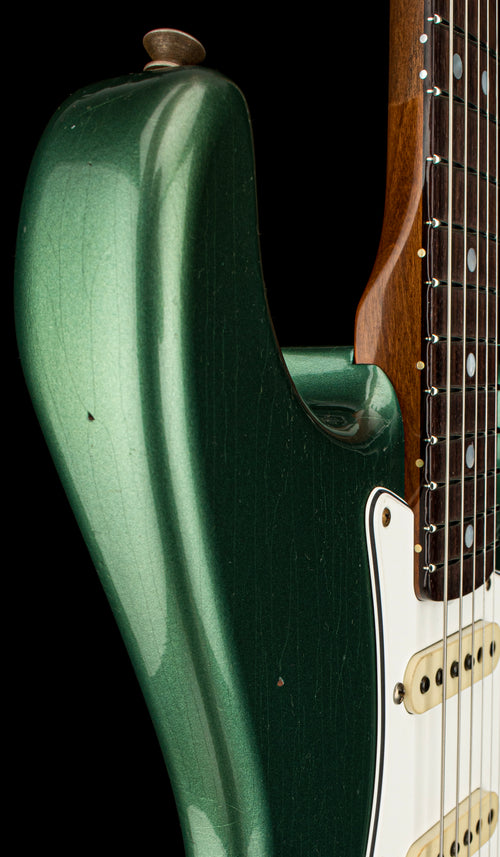 Fender Custom Shop Empire 67 Stratocaster Journeyman Relic - Aged Sherwood Green Metallic #87388