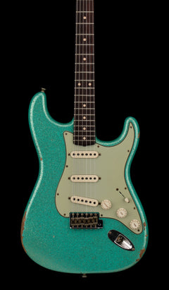 Fender Custom Shop Limited Edition 1960 Stratocaster Relic - Seafoam Green Sparkle #89603