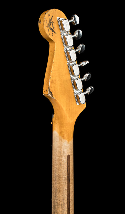 Fender Custom Shop Custom Deluxe Stratocaster Heavy Relic - 3-Tone Sunburst Sparkle #90181