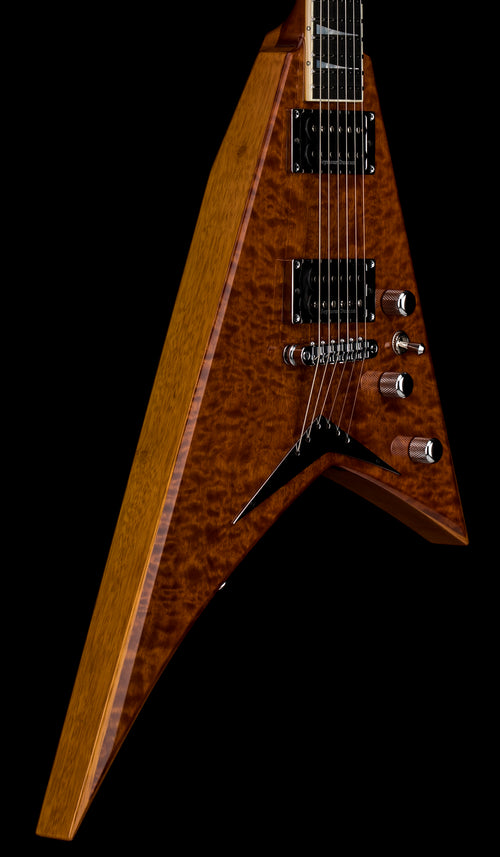 Jackson Custom Shop Korina RR 2H AAA Quilted Sapele Top - Solar Transparent #4208 (Empire Music Spec)