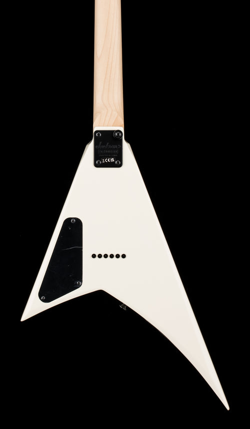Jackson JS Series RR Minion JS1XM - Snow White with Black Pin Stripes