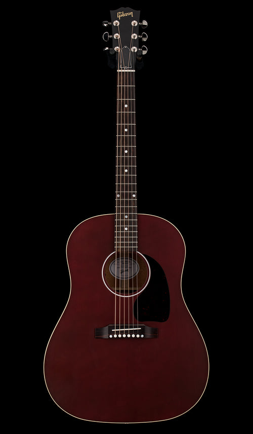Used Gibson J-45 Special - Satin Wine Red #65016 with Gig Bag