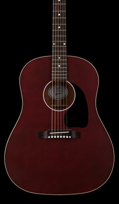 Used Gibson J-45 Special - Satin Wine Red #65016 with Gig Bag