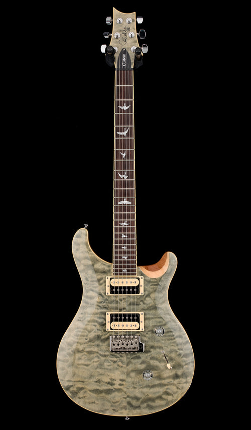 Used PRS SE Custom 24 (2017) - Trampas Green #25883 with Original Gig Bag