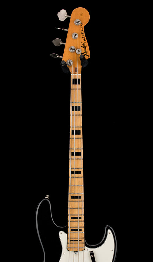 Vintage Fender 1973 Jazz Bass - Black #96090 with Hard Case