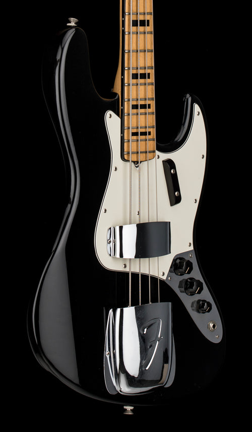 Vintage Fender 1973 Jazz Bass - Black #96090 with Hard Case
